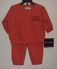 Harry Potter Infant Boys 2 Pc Ribbed Long Sleeve Top Pants Set Size 6/9 M