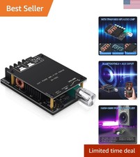 Bluetooth 5.0 Audio Amplifier Board, 100W x 2 2.0 Channel Mini HiFi Power Amp...