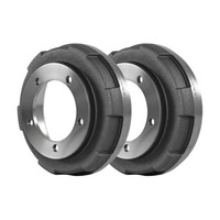 2X Bremstrommel ATE 24.0225-4016.1 Passend FüR Ford