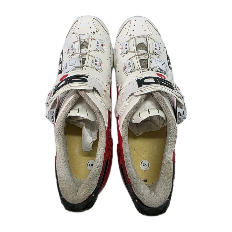 SiDi Wire AIR Carbon Vent Sz 42 EU / 9.5  road shoes 3-bolt Made In Italy  - Image 3 of 4