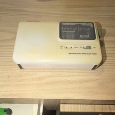 First Alert WX17 AM/FM Weather Band Alert Radio White Wired Headphone Jack
