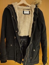 Pimkie Parka, Jacke Größe 34, XS, schwarz, für Damen