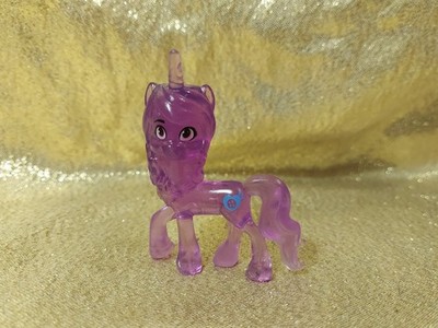 My Little Pony Crystal Theme IZZY MOONBOW 2'' Figure Clear Purple MLP Horse 