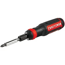CRAFTSMAN Cordless Screwdriver, 4V, 8-Piece Set (CMHT66718B6)