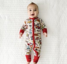 Little Sleepies Size 6/12m Disney Pixar Cars Radiator Springs PJ Zippy NWT