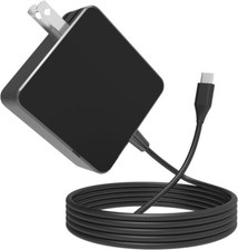 65W USB C Power Adapter For MacBook Pro Air Dell Latitude Lenovo HP Spectre Acer