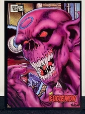 1993 THE EUDAEMON PROMO CARD PRESS PASS 2 OF 3 MANTA COMICS WIZARD PRESS