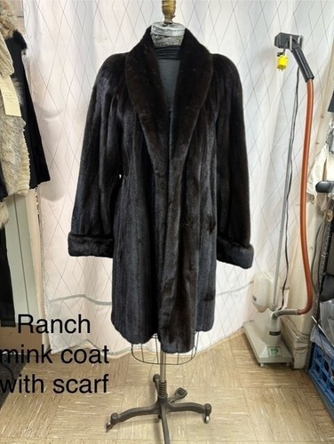 fur coat excellent condition