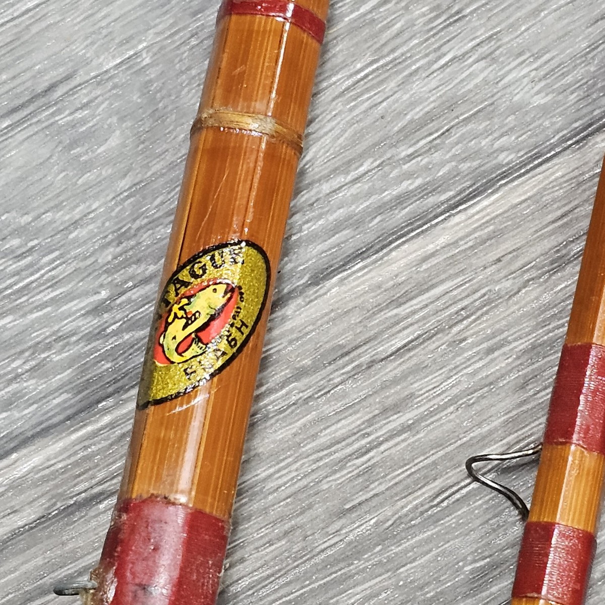 k*9様 洋書 A Bamboo Fly Rod （日本語訳付き） Vintage Montague Flash 9' Bamboo Fly Rod W/ 2 Tips | eBay