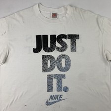 VTG 90s Nike x Millers Outpost Promo Just Do It T-Shirt Mens XL X-Large RARE