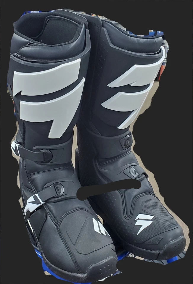 Bota de motocross Shift Racing Mx para hombre 11 negra Foto 4 de 4