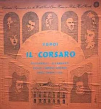 Giuseppe Verdi-Il Corsaro Robin Hood Opera RHR-501 Vinyl 12'' Box Set