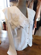 Antique White Blouse