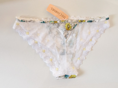Culotte Transparente Lise Charmel – Taille XL, Tulle Blanc, Neuf Avec étiquettes