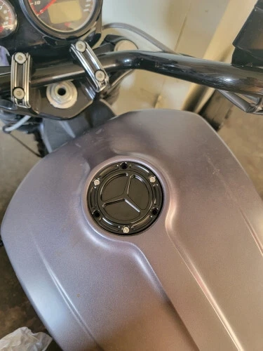 Tapa de tanque de combustible de gasolina cubierta de llenado de combustible para Aprilia RS 50 125 250 660 Shiver 750/GT Foto 2 de 4