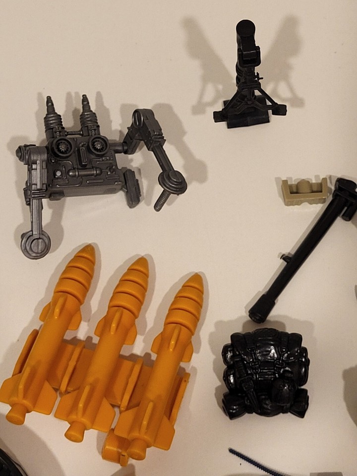 Vintage Lot 80s GI Joe Toy Parts Weapons Accessories Missiles FREE