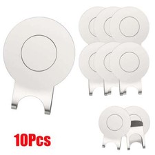 10pcs Golf Ball Marker with Magnetic Hat Clips Removable Attaches Easily to Cap
