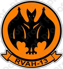 STICKER USN RVAH 13 Bats