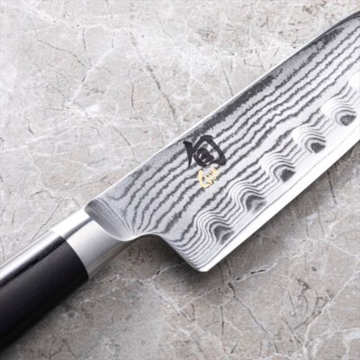 KAI Shun Classic Santoku Kitchen Knife Dimple 5.3in Versatility DM0740 Japan