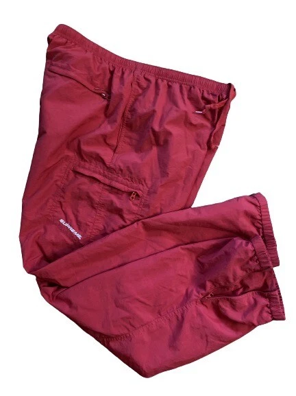 Supreme Windbreaker Pantalon jogging maille échauffement doublé rouge brodé homme L EUC