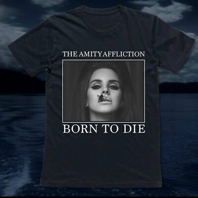 The Amity Affliction band born to die black T-shirt short sleeve S-5Xl BT766