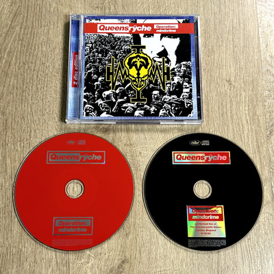 Queensryche - Operation Mindcrime 2 x CD Album 2006 Remaster Bonus Tracks