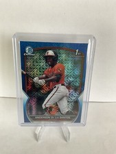 2023 Bowman Chrome Prospects #BCP207 Anderson De Los Santos Blue Mojo /150 