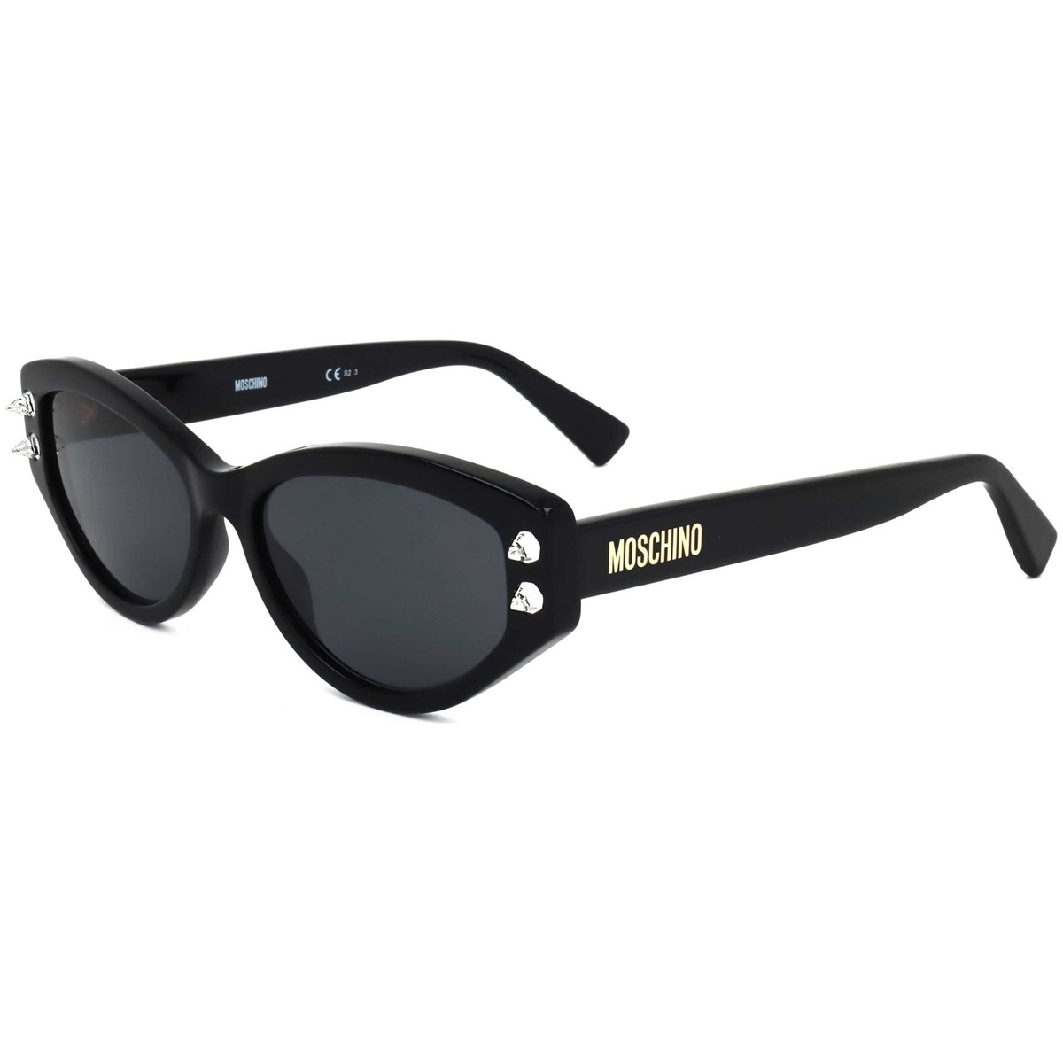 Moschino Women's 55mm Black Sunglasses MOS109-S-807-55 | eBay