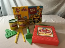 Juego de fiesta de pizza Play-Doh Hasbro 1998 años 90 vintage juego de simulación niños