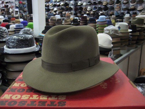 STETSON TAUPE OUTBACK STYLE SOFT FUR 