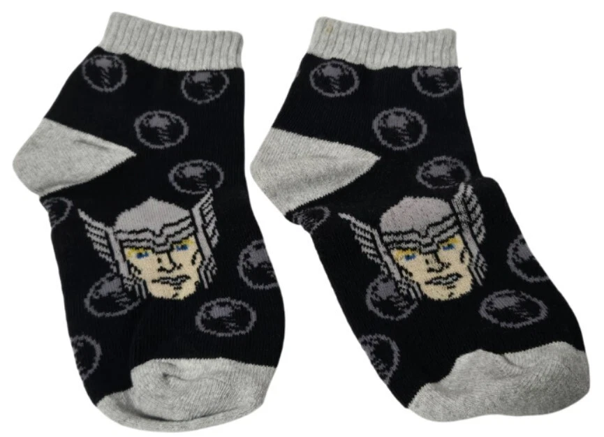 Calcetines Marvel Avengers Assemble Mighty Thor para niños (XL) NUEVOS CON ETIQUETAS Foto 2 de 4