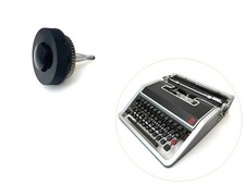 Left Platen Knob for Olivetti Lettera 33 or DL Typewriter Vtg Original Part thumbnail