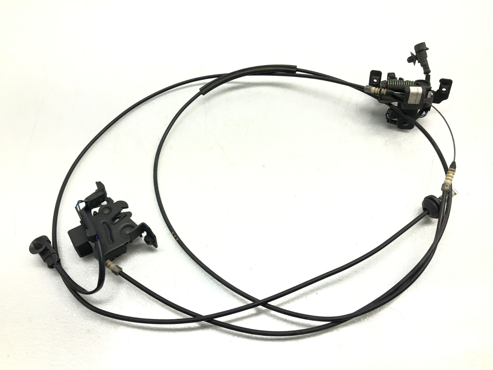 2014-2017 MASERATI GHIBLI S Q4 FRONT HOOD LOCK LATCH W/ CABLE OEM.