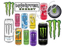 Image of Monster Energy Edible Icing Sheet A4 Cake Toppers