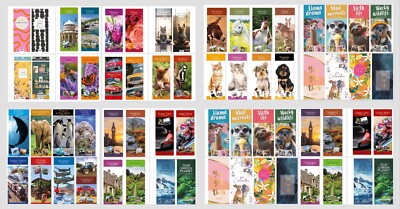 2027 Slim Kalender Planer Spirale, Blume, Landschaft, Slimline, Umschlag Geschenk Ta