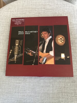 PAUL McCARTNEY THE BEATLES JENNY WREN *RARE* 7'' COLORED RED VINYL EU LIMITED NEW