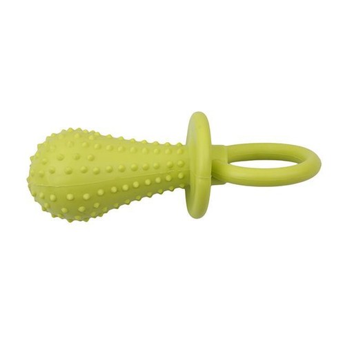 Pet Cat Dog Rubber Pacifier Resistant Chew Bite Clean Teeth Molar Play Toy 9L - Picture 12 of 18