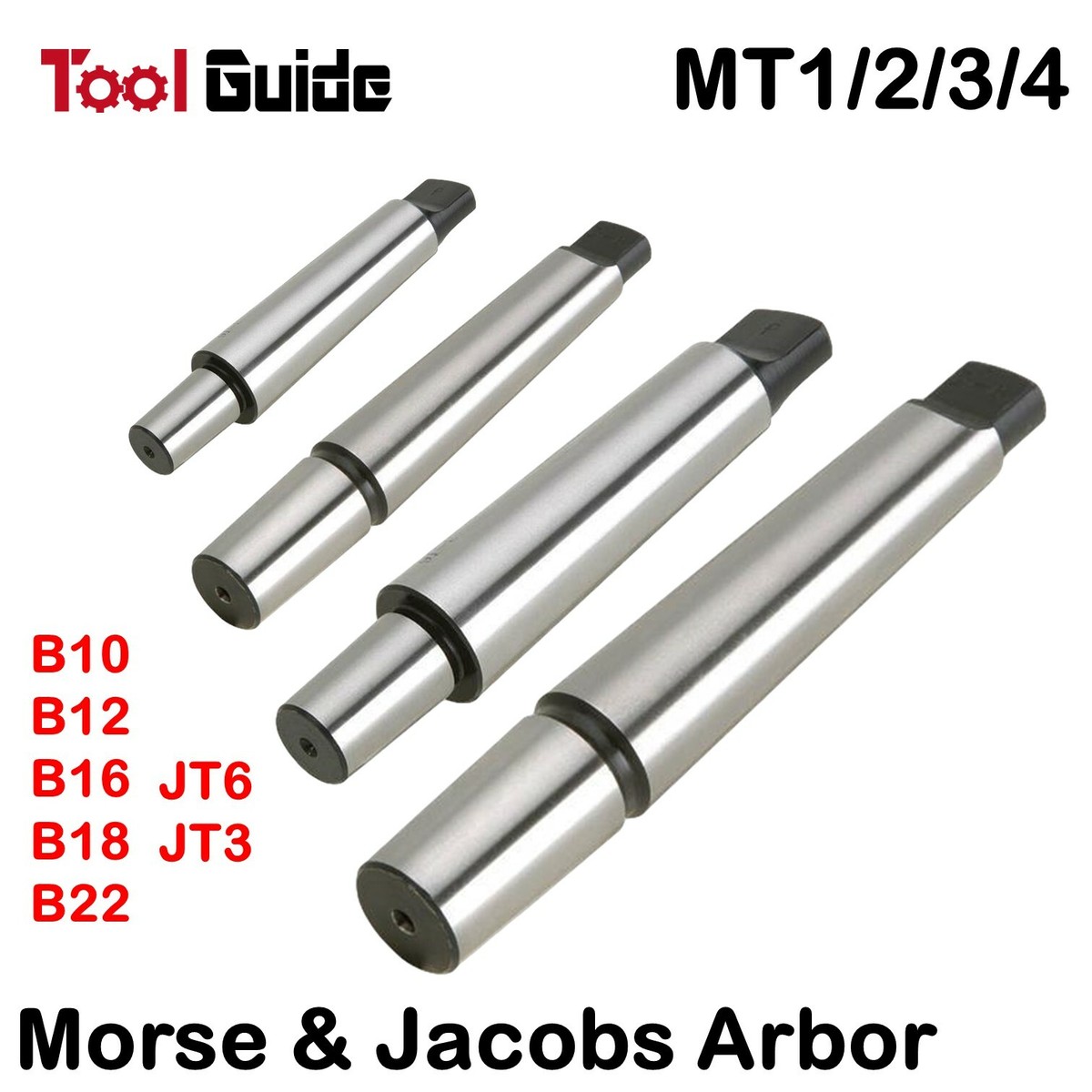 HSS-America Bohrfutter Arbor – 3 Morsekegel Auf #4 Jacobs Konus – Adapter Für Bohrmaschinen Und Drehmaschinen