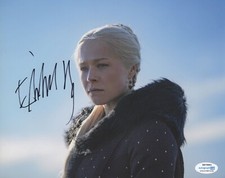 Emma D'Arcy House of the Dragon Autographed Signed 8x10 Photo ACOA