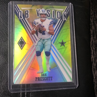 2019 Panini Phoenix Gold QB Vision #d/75 Dak Prescott
