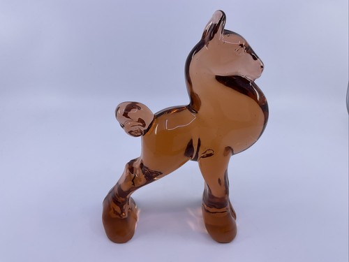 Heisey Imperial Figur Pferd vorwärts Filly #636 in Lachs - Bild 5 von 8