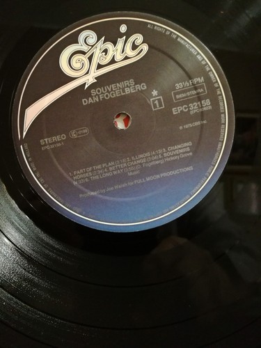 DAN FOGELBERG-SOUVENIRS -nuovo MAI vinile 33 giri 1975 G.NASH JOE WALSH G.FREY - Foto 9 di 11