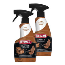 Weiman Leather Cleaner & Conditioner Spray x2 473ml (16oz) - Twin Pack