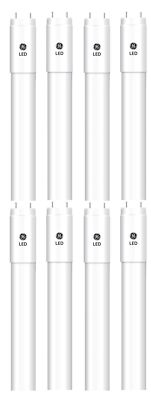 (8 tubes) GE 13142 LED 32-Watt Equivalent Cool White Plug and Play Type A, 48...