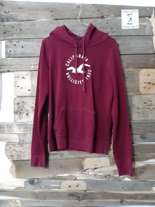 hollister felpa rosa uomo