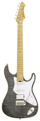 Aria 714 MK2 Stratocaster Black Diamond