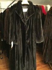 Chicago Fur Mart Size 12.classic Loose Sleeves Ranch Female Mink Coat $18000.00