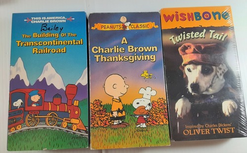 Lot of 10 VHS Tapes Charlie Brown Home Alone 3 Heidi Dr Doolittle 2 Santa Clause - Imagen 2 de 4