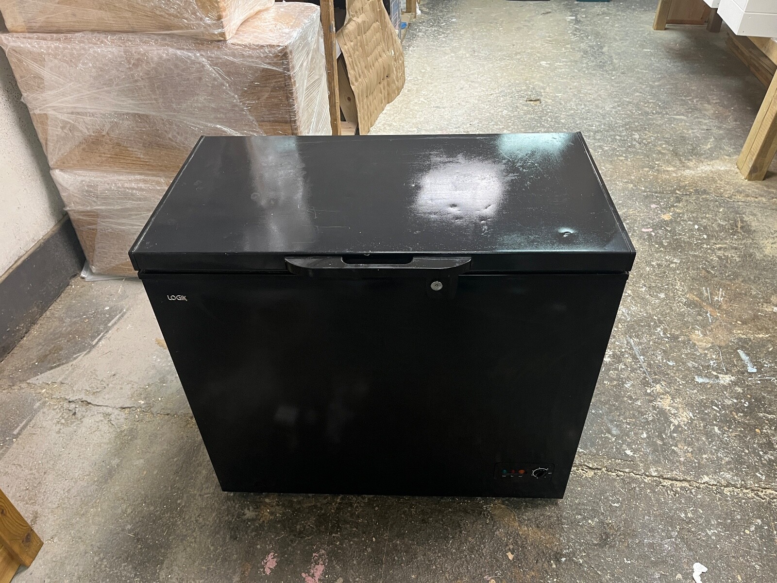 logik chest freezer black eBay