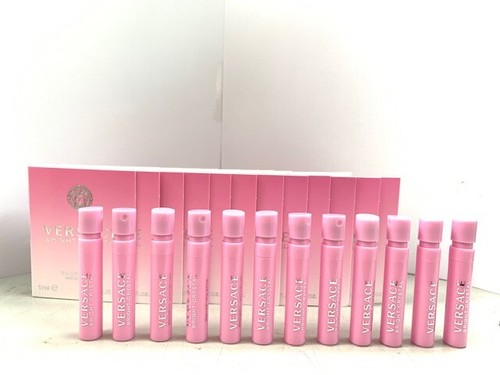 VERSACE Bright Crystal EDT 1ml / 0.03 oz Spray Vial x 12 PCS *NEW*